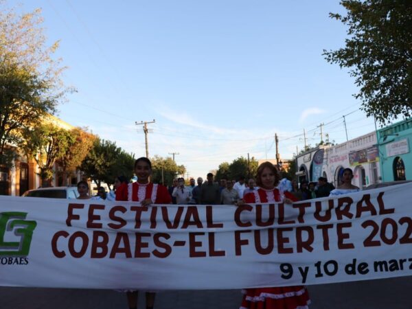 ¡Que comience la fiesta! Inauguran el Festival Cultural COBAES-El Fuerte 2023